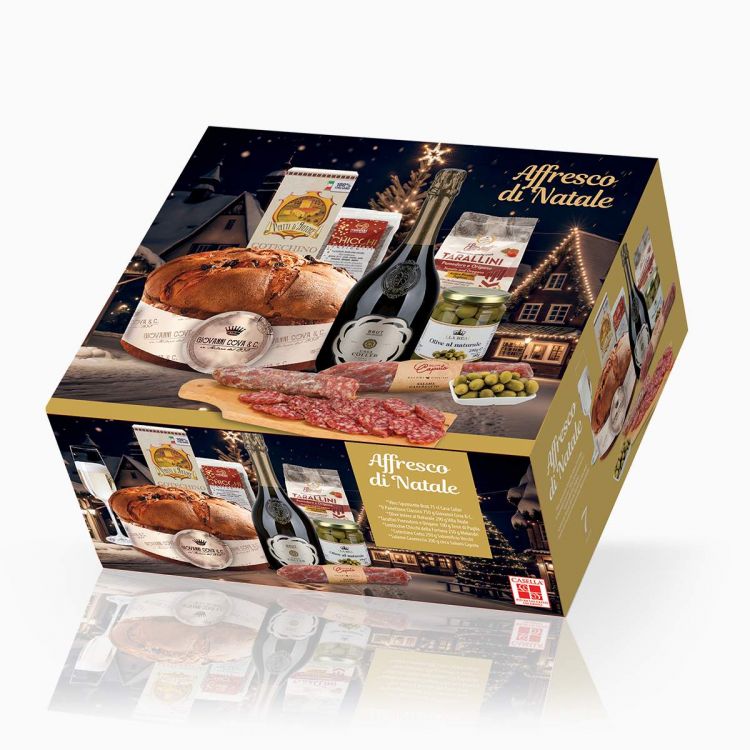 Casella darčeková krabica Affresco Di Natale