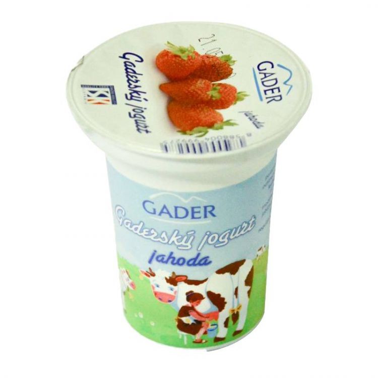 GADER - Gaderský jogurt 145 g - Jahoda