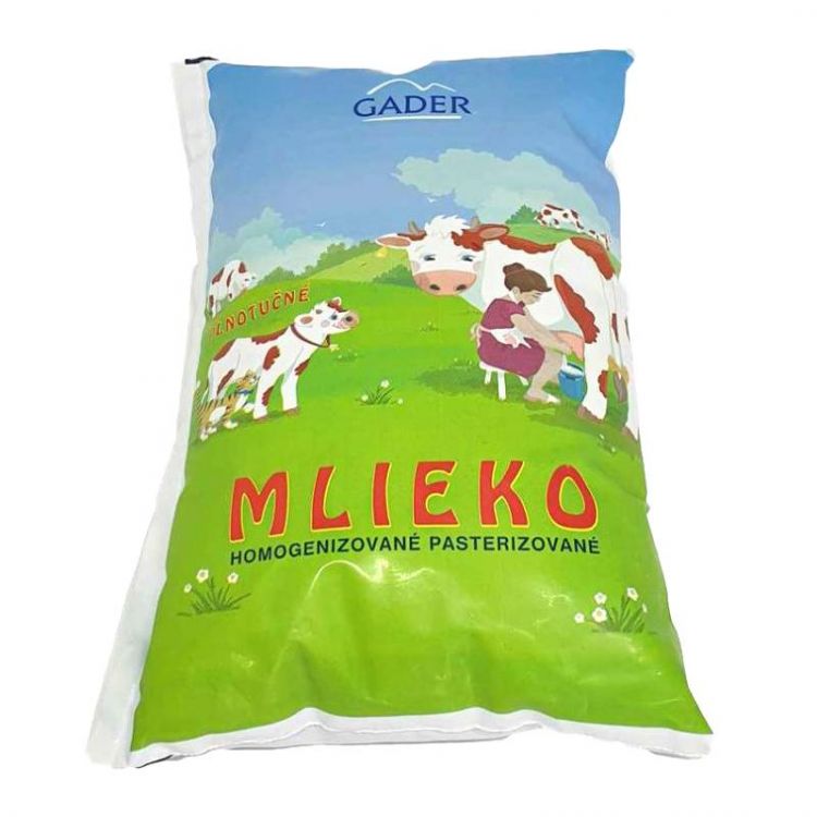 Gader - Mlieko plnotučné  3,5 % 1 l
