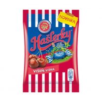Hašlerky Višňa, cukríky s príchuťou bylín, mentolu a višní 90 g