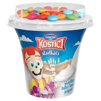 Kostíci Sladkáči Biely sladený  jogurt  109 g