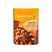 Seeberger Kešu oriešky pražené a solené 150g