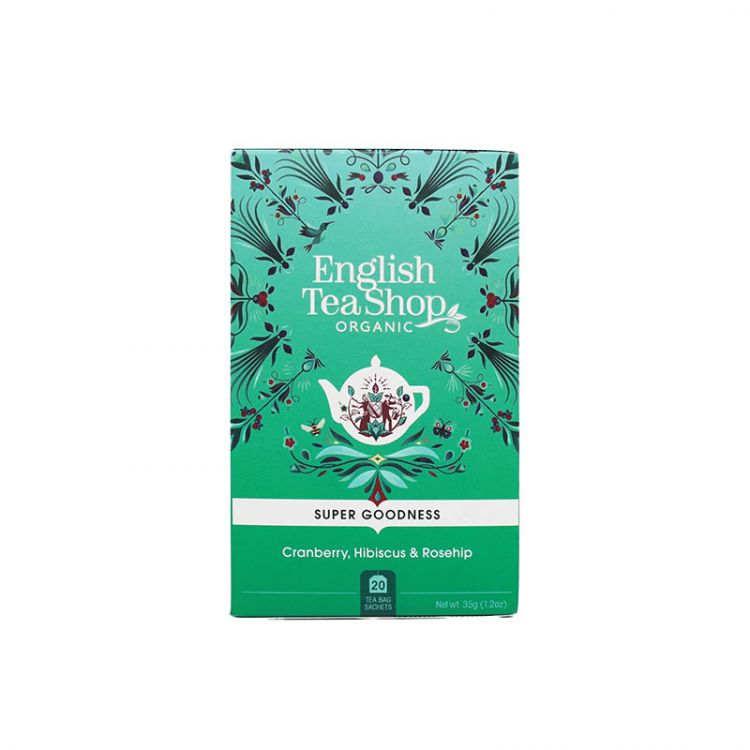 English Tea Shop Brusnica, Ibištek a Šípka 20 x 1,75 g