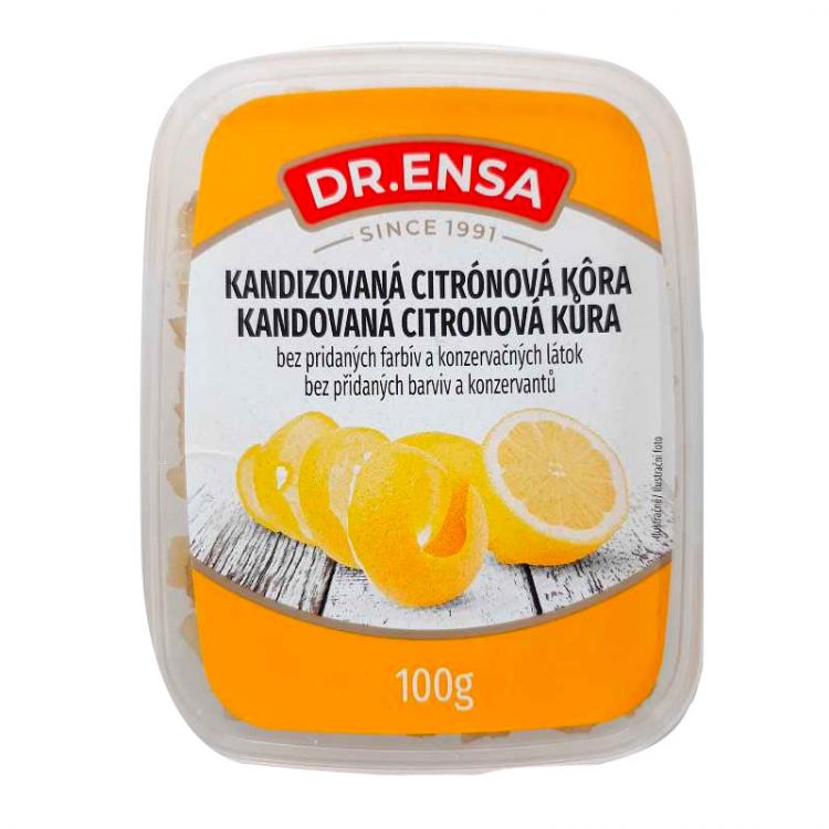 DR.ENSA Citrónová kôra kandizovaná 100g