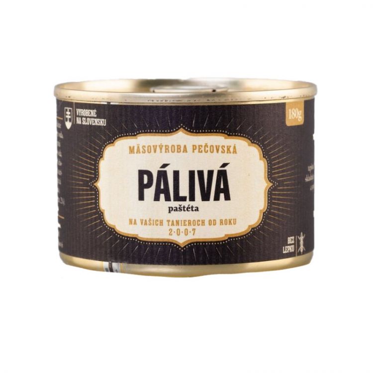 Mäsovýroba Pečovská Pálivá paštéta 180g