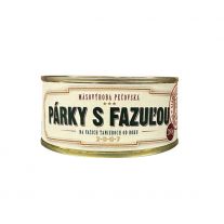 Mäsovýroba Pečovská Párky s fazuľou 280g