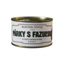 Mäsovýroba Pečovská Párky s fazuľou 400g