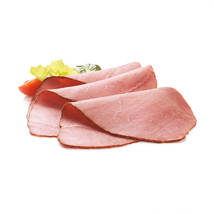 U Ňaňa Ňaňove pastrami VB, krájané