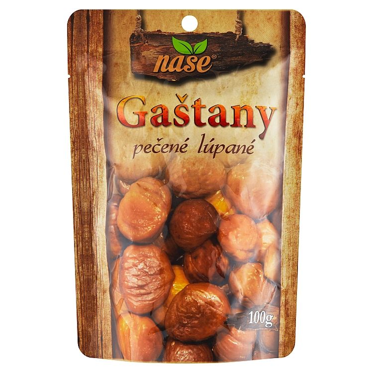 Naše Gaštany pečené lúpané 100 g