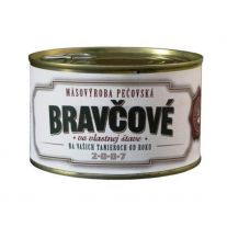 Mäsovýroba Pečovská Bravčové vo vlastnej šťave 180g