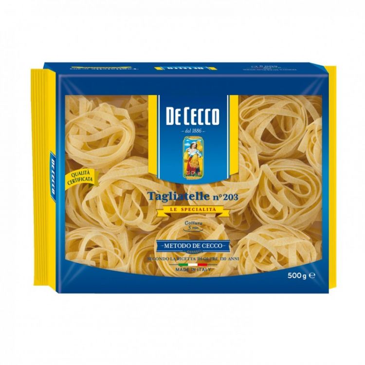 DE CECCO semolinové cestoviny Tagliatelle N203, 500 g