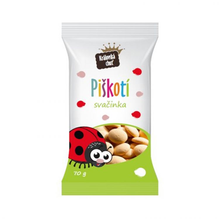 Královská chuť Mini piškóty 70 g