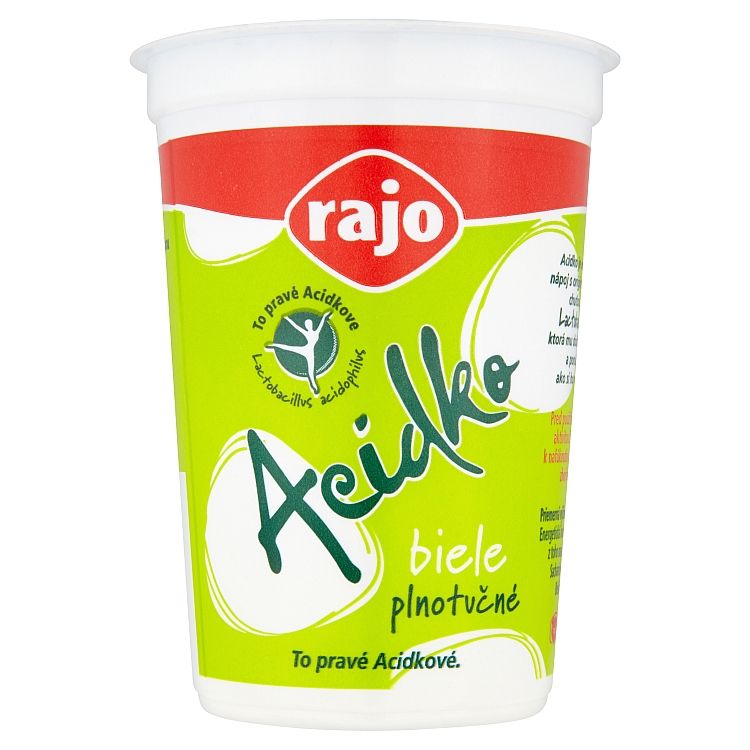 Rajo Acidko 3,6% Biele 250 g