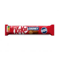 KITKAT CHUNKY Duo, čokoládová tyčinka s oblátkou v mliečnej čokoláde 64g