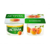 ACTIVIA Marhuľa 4x120 g