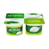 ACTIVIA Sladká biela 4x120 g