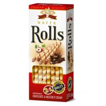 CookiesLand Trubičky plnené s príchuťou vanilky a lieskového orieška 2v1 160g