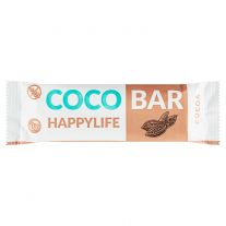 HAPPYLIFE COCO BAR - Kokosová tyčinka s kakaom BIO 40g