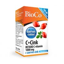 BioCo Vitamín C Retard 1000 mg + organický ZINOK 15 mg 100 ks