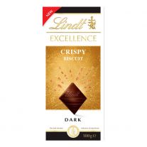 Lindt Excellence Crispy Biscuit 100g