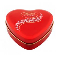 Lindt Lindor Srdiečko mliečne v plechovke 50g