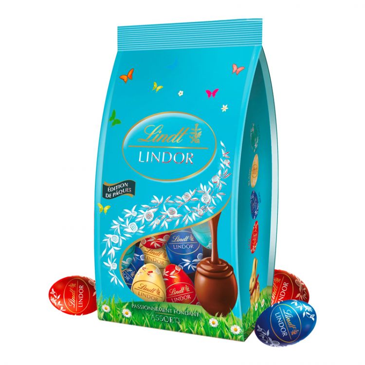 Lindt Lindor Vajíčka Mix modré 180g