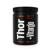 GymBeam Thor Fuel + Vitargo jahoda - kiwi 600 g