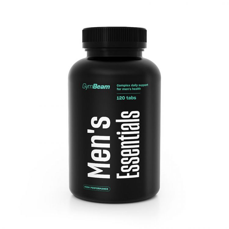 GymBeam Multivitamín Men‘s Essentials 120 kapsúl