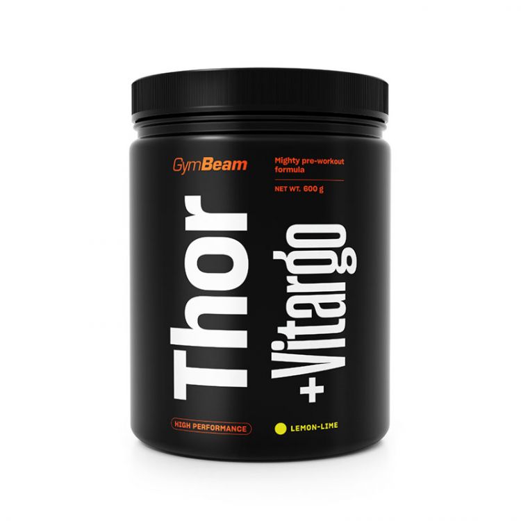 GymBeam Thor Fuel + Vitargo lemon lime 600 g