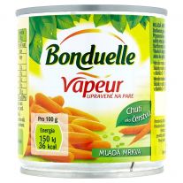 Bonduelle Mladá mrkva VAPEUR 212 ml