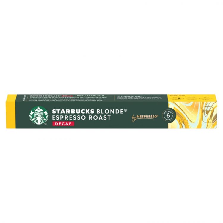 Starbucks by Nespresso Blonde Espresso Roast Decaf, kávové kapsuly - 10 kapsúl v balení
