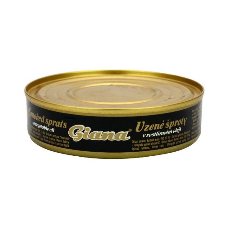 GIANA Údené Šproty v oleji 160g
