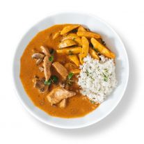 Hotovky z plechovky Kurací stroganov, 400g