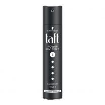 Taft Lak na vlasy power invisible 5 čierny 250 ml