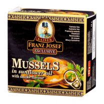Franz Josef Mušle s údenou príchuťou v oleji 80g