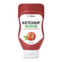 GymBeam Kečup sladený stéviou 470 ml