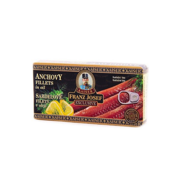 Franz Josef Sardelové filety v oleji EasyOpen 45g