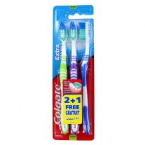 Colgate zubná kefka Extra Clean Medium 3ks