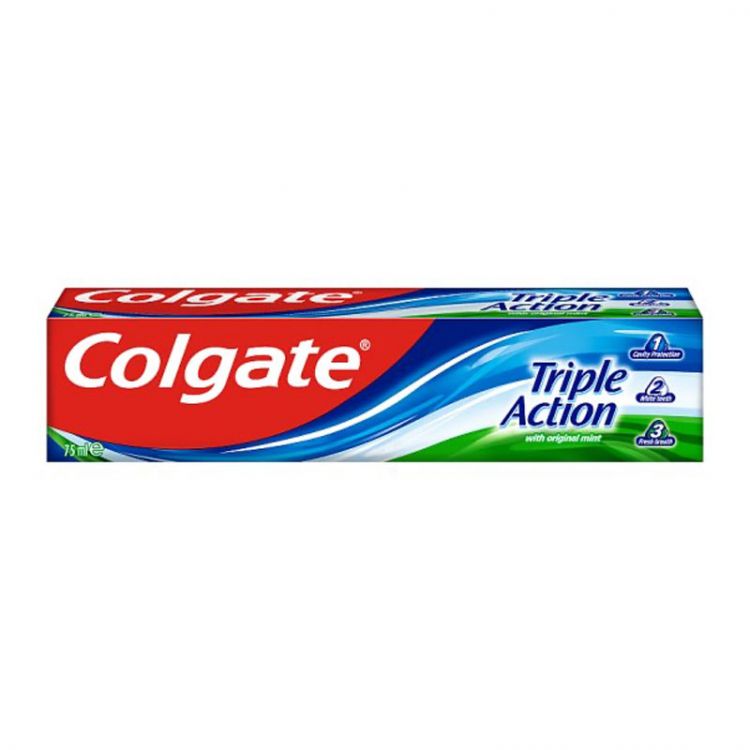 COLGATE zubná pasta Tripe Action Original mint 75ml
