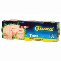 GIANA Tuniak v oleji - kúsky 3x80g