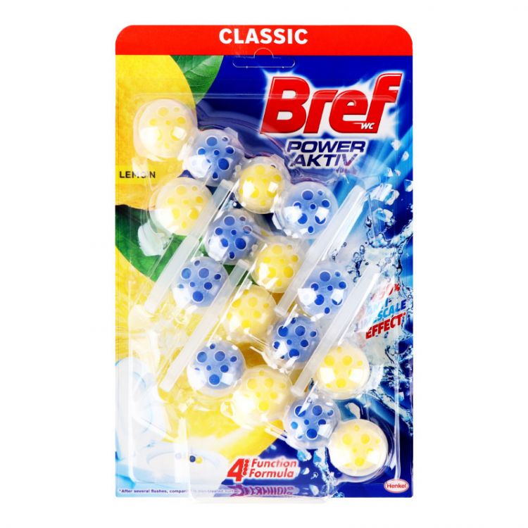 Bref Power Aktiv Lemon 4x50g