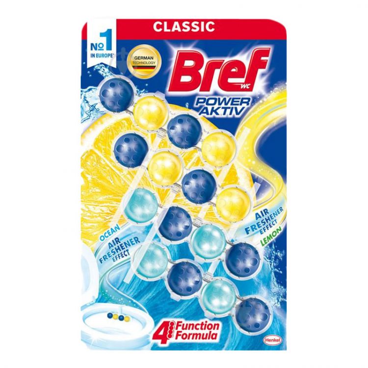 Bref Power Aktiv Lemon, Ocean 4x50g