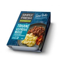 Simply fresh Bravčové líčka s koreňovou zeleninou a zemiakovou kašou 400g