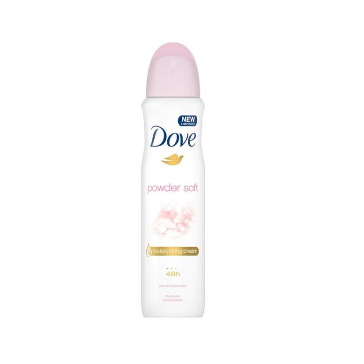 DOVE deo sprej 150ml Powder Soft