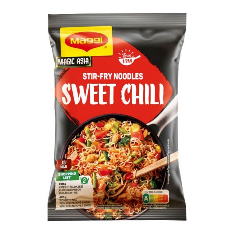 MAGGI Rezance z panvice Kura so Sweet Chili 185 g