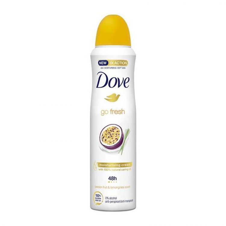Dove deodorant go fresh Passion Fruit & Lemongrass 150ml