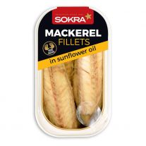 SOKRA Makrela v slnečnicovom oleji 115g
