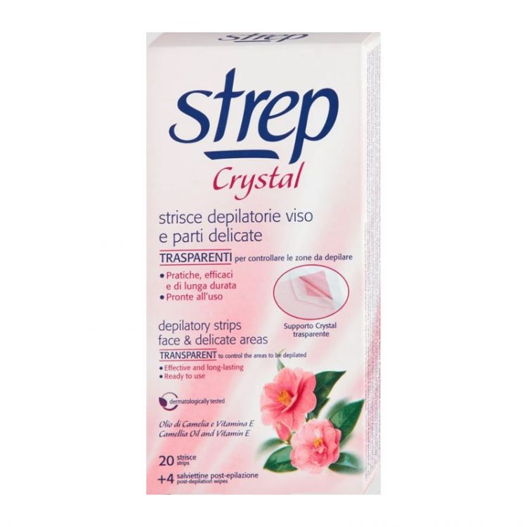 Opilca-Strep depilačné náplaste na tvár a intímne miesta 20ks