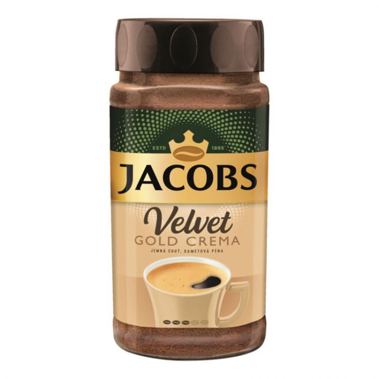 Jacobs Velvet GOLD CREMA instantná káva 180 g