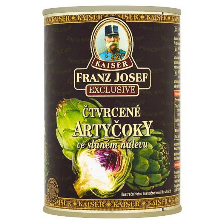 FRANZ JOSEF Artičoky v slanom náleve 425ml